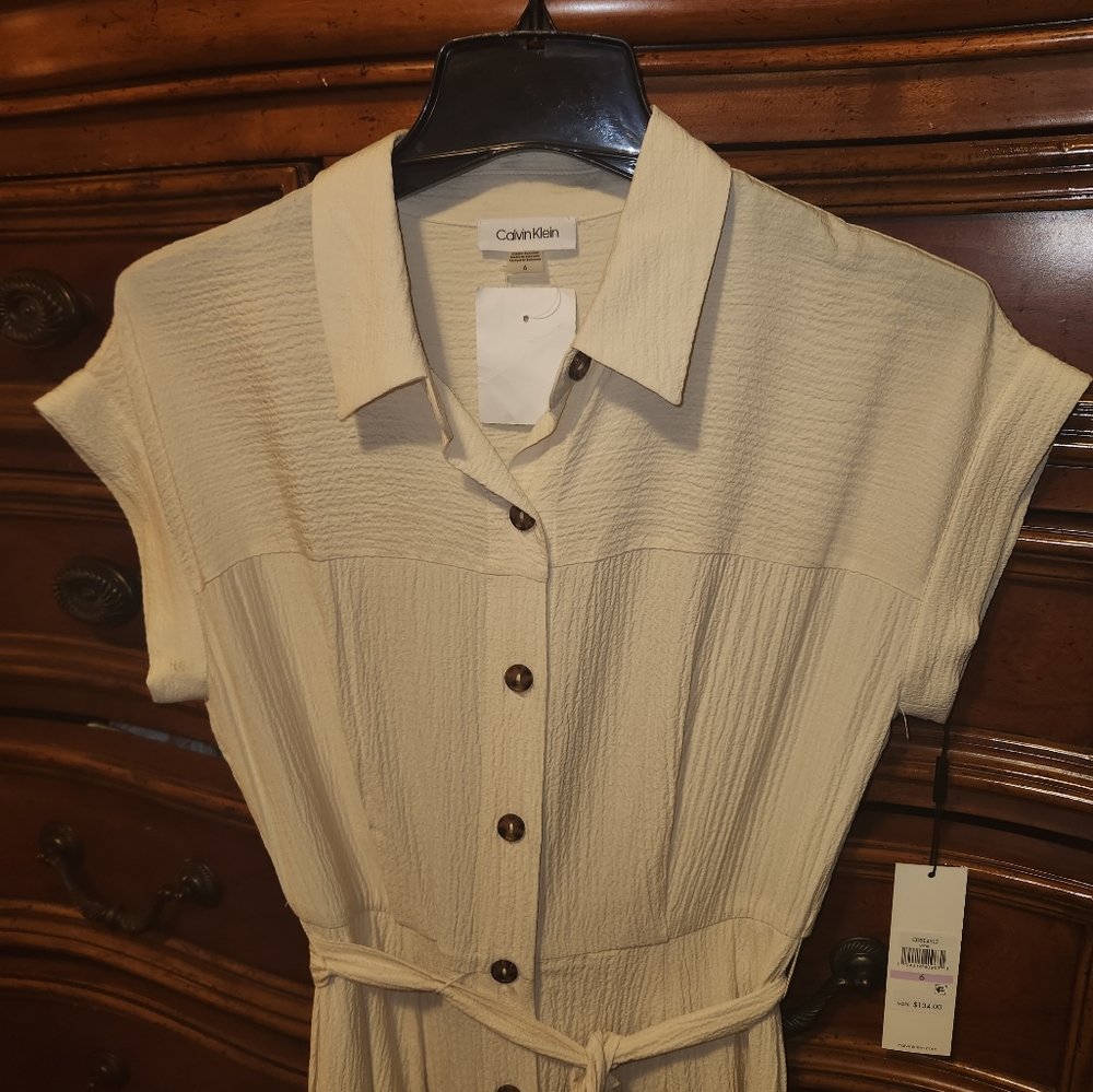 Beige Dress